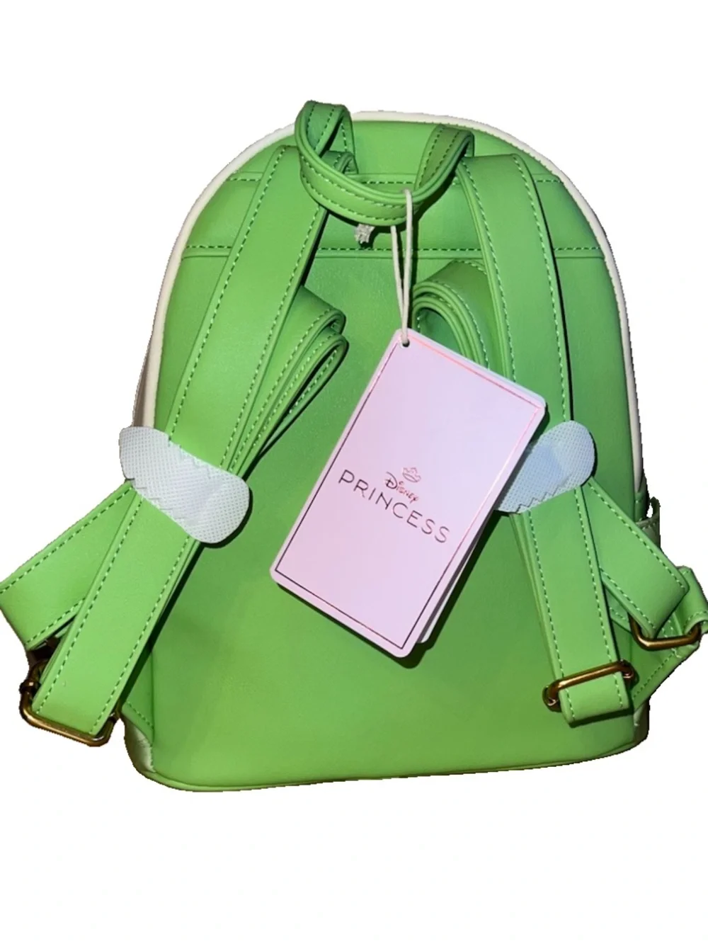 Disney Loungefly Beauty and the Beast Belle Reading Green Mini Backpack